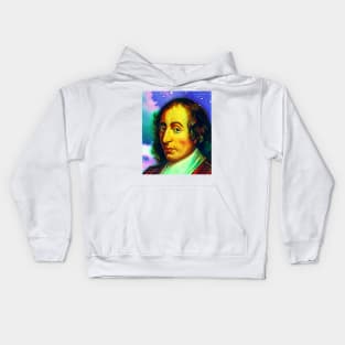 Blaise Pascal Portrait | Blaise Pascal Artwork 8 Kids Hoodie